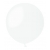 Balon pastelowy GIGANT!!! KULA - 0,85 m - biały